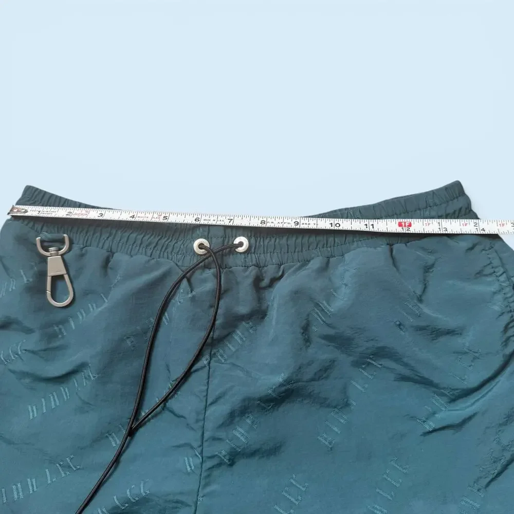 Dion Lee Men’s  Logo Swim Shorts Mesh Lined Drawstring Size US 4 AU 8